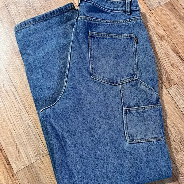 [BUNJANG] BSRABBIT Carpenter Denim Pants XL / 비에스래빗 카펜터 진 팬츠