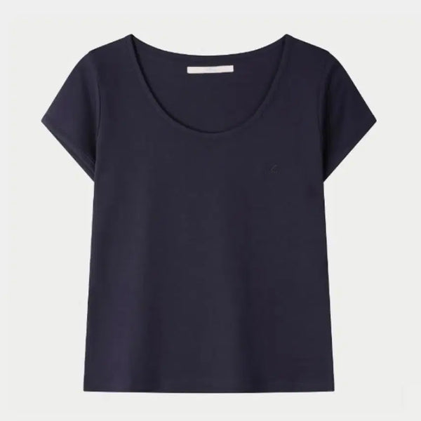 [BUNJANG] Usoy Essential T-Shirt Navy Short / (새상품) 유솝 에센셜티셔츠 네이비