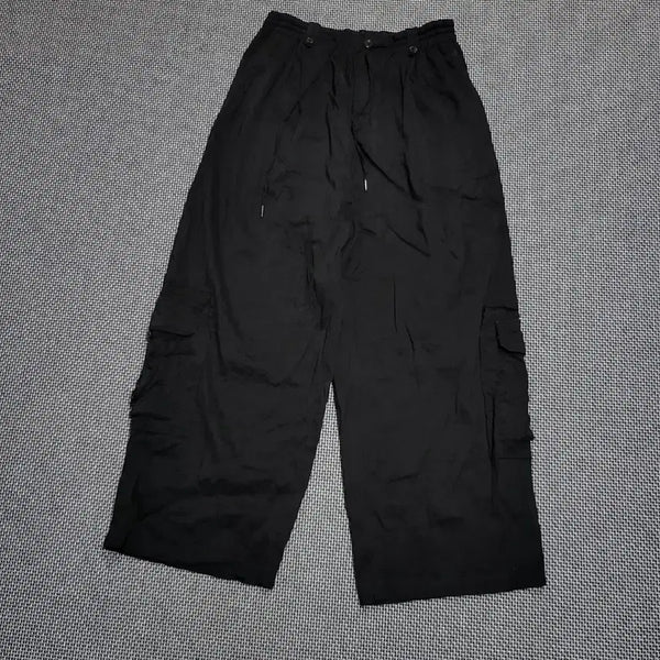 [BUNJANG] Songzio Homme Signature Tape Cargo Pants Black / 송지오옴므 시그니처 테이프 카고 팬츠 블랙 (82)