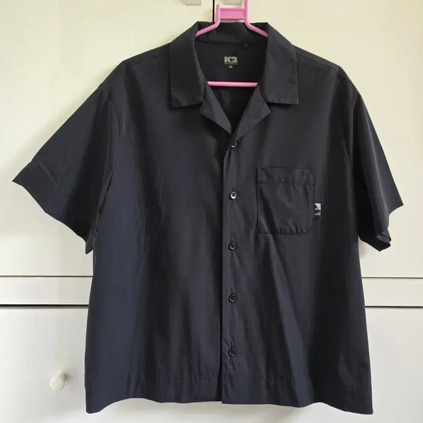 [BUNJANG] K2 Women's Short Sleeve Shirt Black / K2 여성 반팔 셔츠 블랙