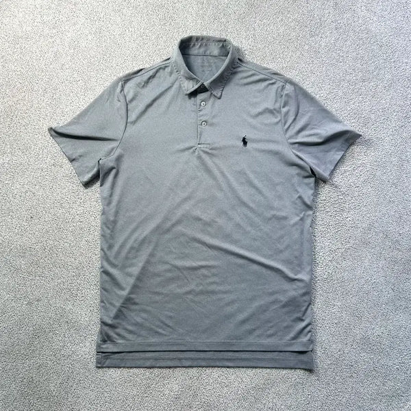[BUNJANG] Polo Ralph Lauren Performance Polo Shirt Black Pony M / 폴로 랄프로렌 신형 기능성 퍼포먼스 카라티 블랙포니 M 95