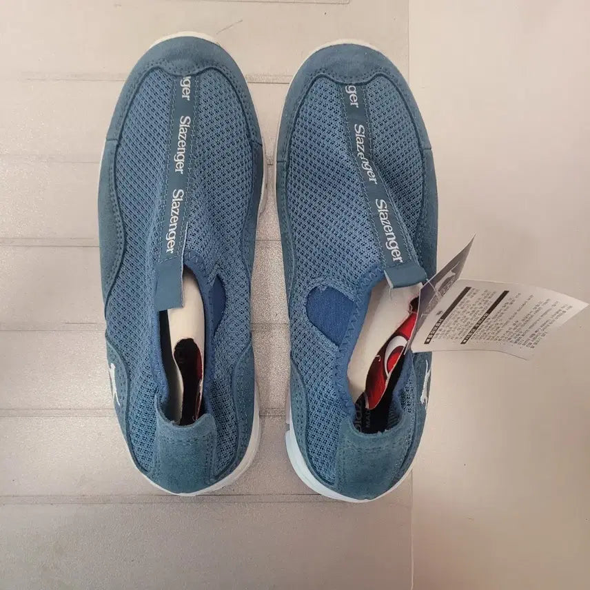 [BUNJANG] Slazenger Blue Sneakers (235mm) / 새상품 슬레진저 블루 스니커즈235