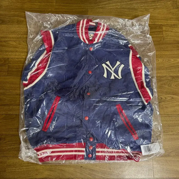 [BUNJANG] Polo x Yankees Cotton Twill Jacket Light Navy M / 폴로 양키스 코튼 트윌 재킷 라이트네이비 M 큐얄인증 새상품
