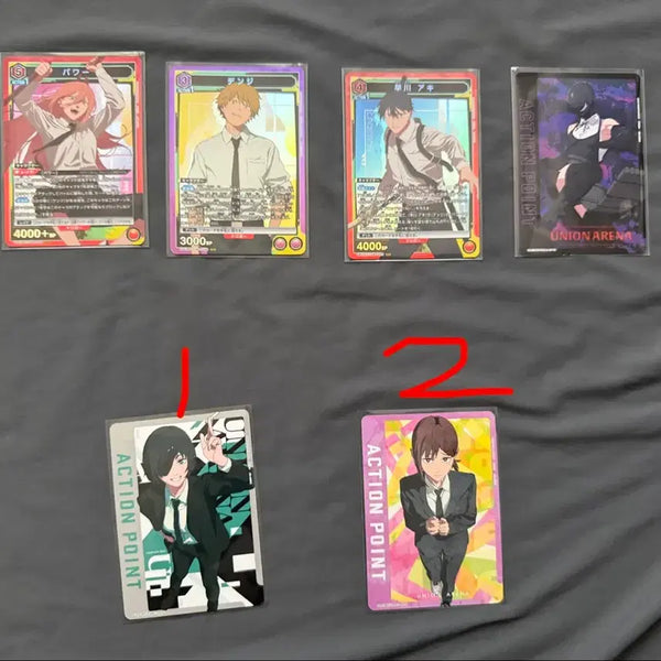 [BUNJANG] Chainsaw Man Union Arena Complete Set (Common, Rare, Super Rare) / 체인소맨 SR, R, 일반카드 전종 셋트 (유니온 아레나)