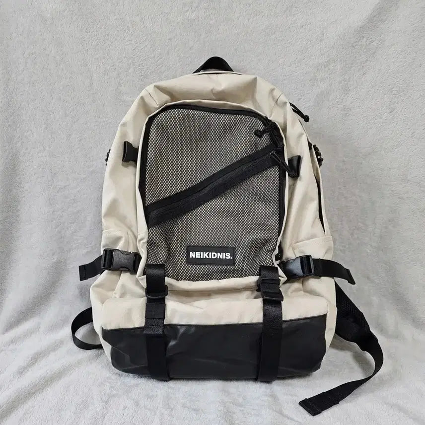 [BUNJANG] Nakedness Beige Backpack / 네이키드니스 베이지 백팩