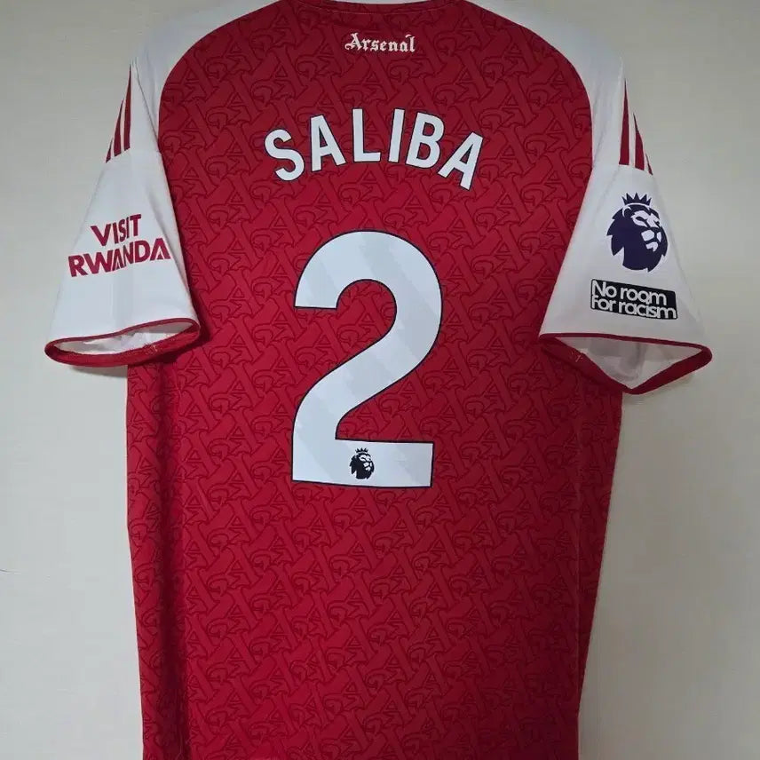 [BUNJANG] Arsenal 2025-2026 Home Saliba No.2 Jersey / 25-26 아스날 홈 No.2 살리바