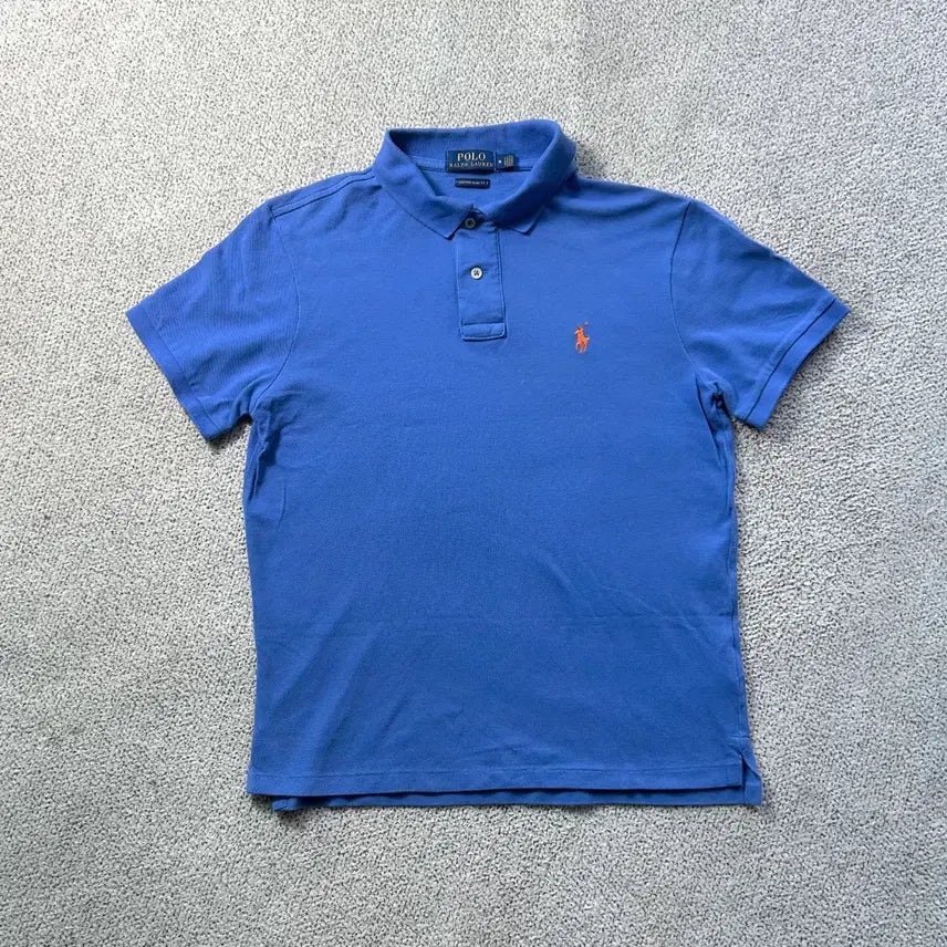 [BUNJANG] Polo Ralph Lauren New Model PK T-Shirt - Size M (95) / 폴로 랄프로렌 신형 카라티 폴로티 PK반팔 M 95