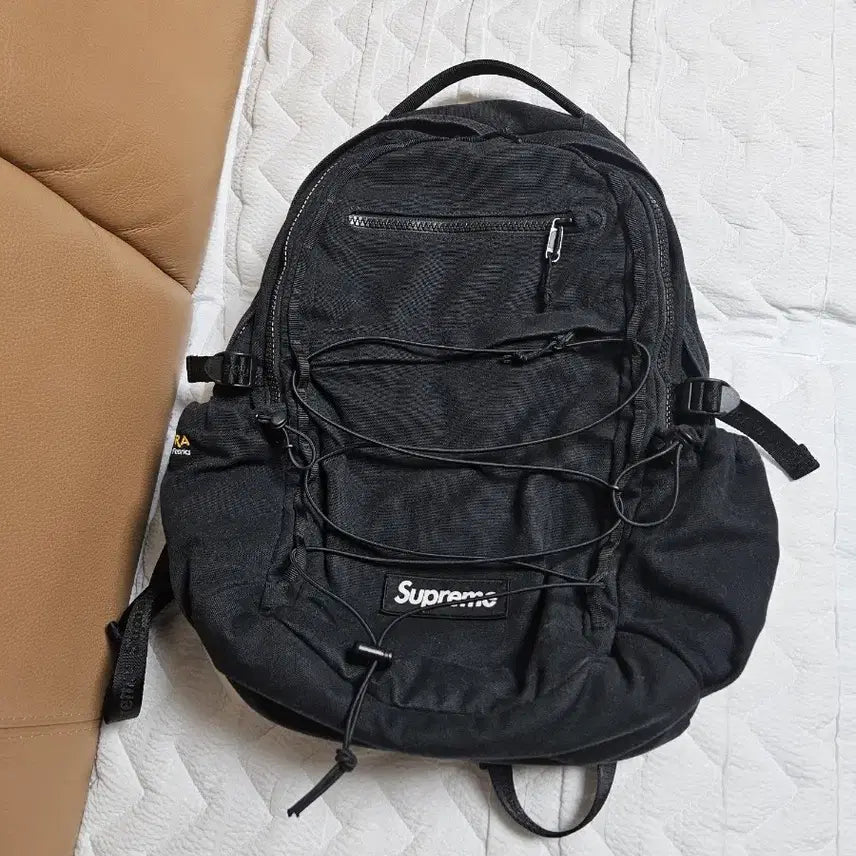 [BUNJANG] Supreme Backpack Black 25SS / 슈프림 백팩 블랙 25SS