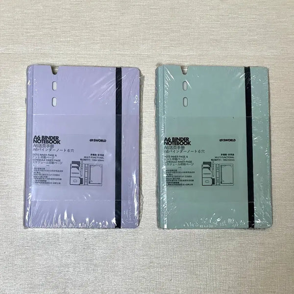 [BUNJANG] A6 6-Ring Binder Diary / [새상품] A6 6공 다이어리