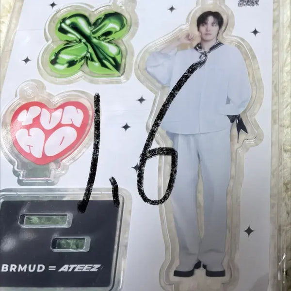 [BUNJANG] ATEEZ x BR MUD Yunho Photocard (Sealed) / 에이티즈 비알머드 윤호 미개봉