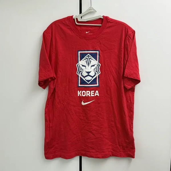 [BUNJANG] Nike Korea National Football Team T-Shirt (Size M) / 나이키 남 코리아 축구 국대 반팔티 M,95
