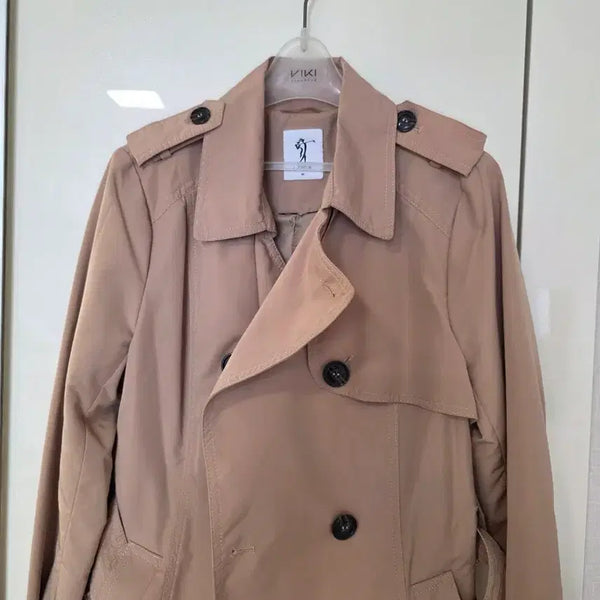 [BUNJANG] LPGA Women's Trench Coat Beige Size 95 (66) / LPGA 여성 트렌치코트 베이지.사이즈 95(66)