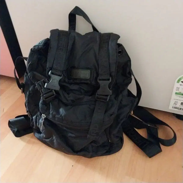 [BUNJANG] Lifeguard Black Backpack / 라이프가드 검정 백팩