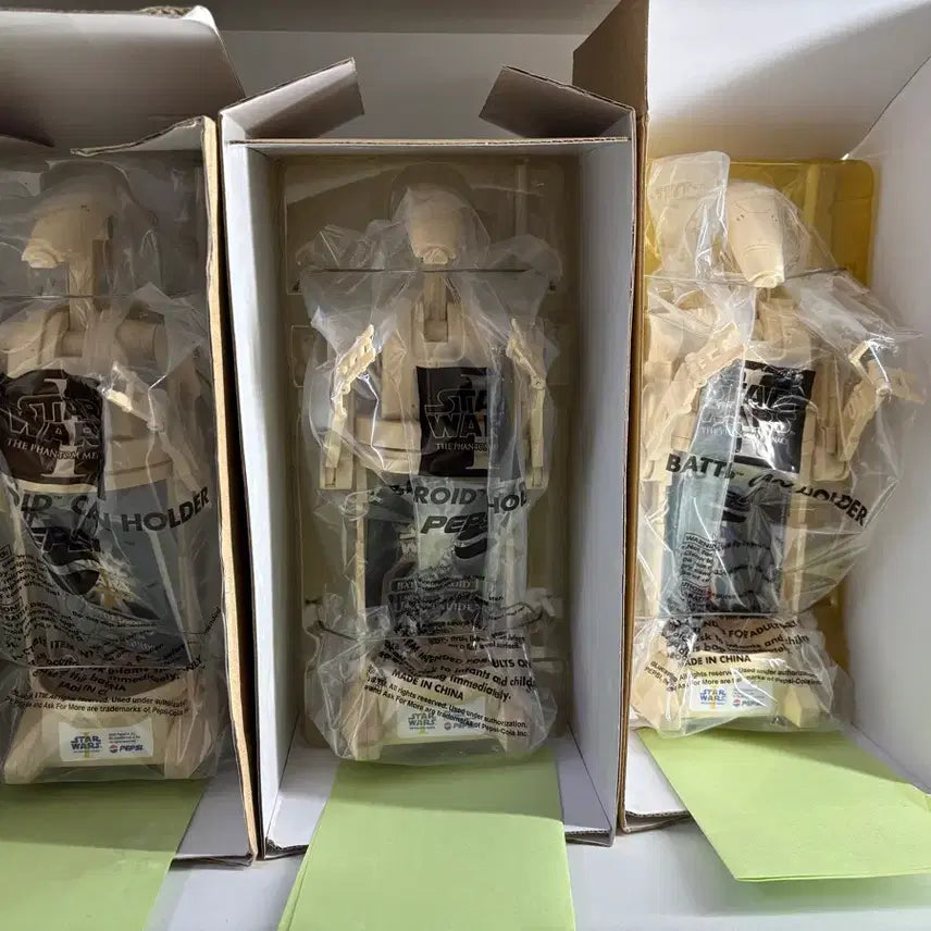 [BUNJANG] Star Wars Episode 1 Battle Droid Pepsi Bottle Figure Bundle / 스타워즈 에피소드1 배틀 드로이드 펩시보틀피규어 일괄