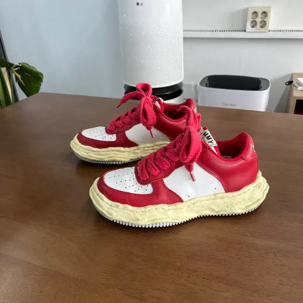 [BUNJANG] Mihara Yasuhiro Wayne Sneakers / 미하라야스히로 웨인 37