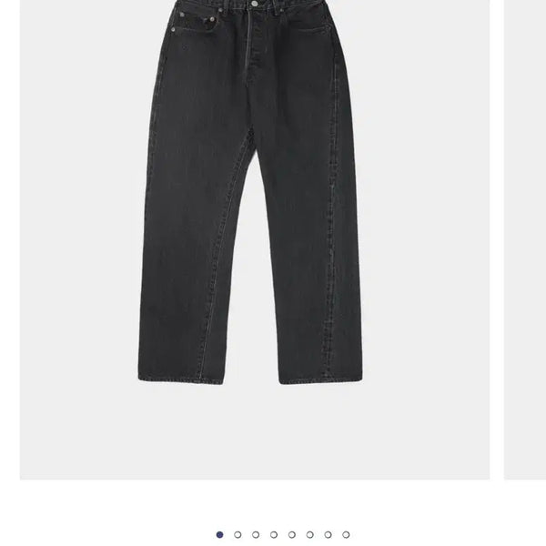 [BUNJANG] Ciota New Straight 5 Pocket Pants Medium Black / 시오타 뉴스트레이트 미디엄블랙 30