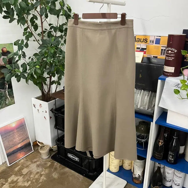 [BUNJANG] The Cashmere Handmade Flare Skirt / 더캐시미어 핸드메이드 플레어스커트 67-98