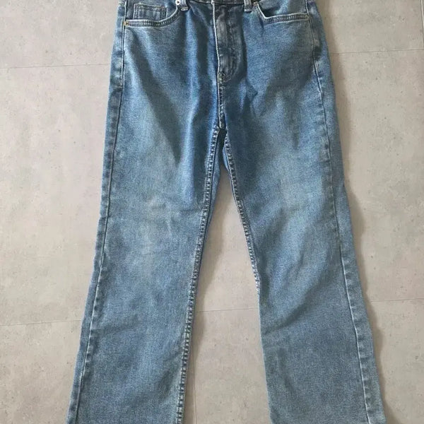 [BUNJANG] Blue Denim Pants / 데님 팬츠 청색