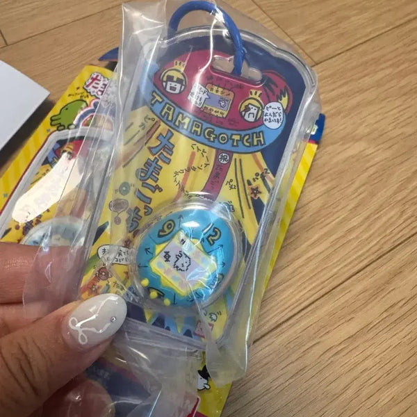 [BUNJANG] Tamagotchi Custom Keychain Blue Guchi-pachi / 다마고치 커스텀 키링 블루 구치파치