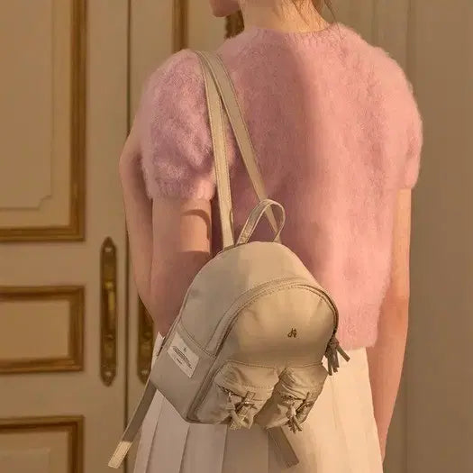 [BUNJANG] Dearnis Molin Mini Backpack Light Grey / 디어니스 모린 미니 백팩 라이트 그레이