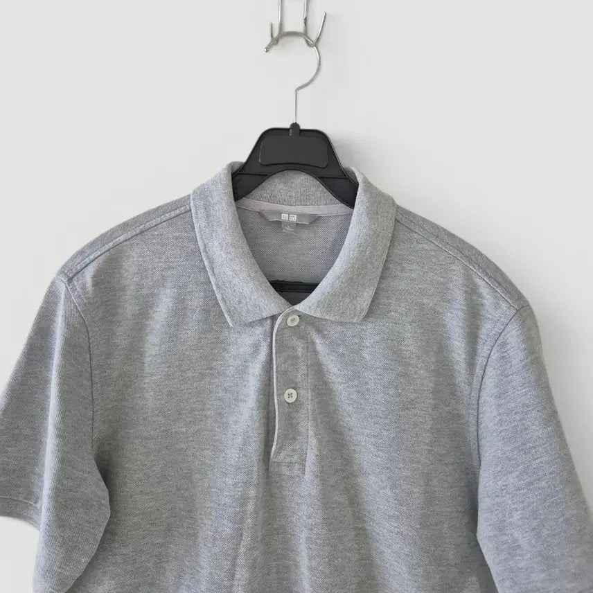 [BUNJANG] Uniqlo Collared T-shirt Short Sleeve / [100]유니클로 카라티 반팔