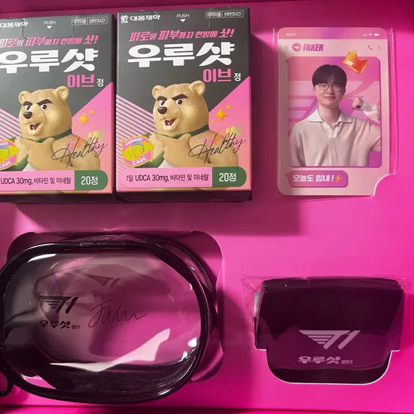 [BUNJANG] T1 Faker Urushot Eve Edition Photocard / 대웅제약 T1 1차 콜라보 우루샷 이브 에디션 페이커 포토카드 양도합니다