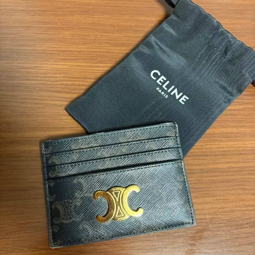 [BUNJANG] Celine Triomphe Card Holder / 셀린느 카드지갑 트리옹페