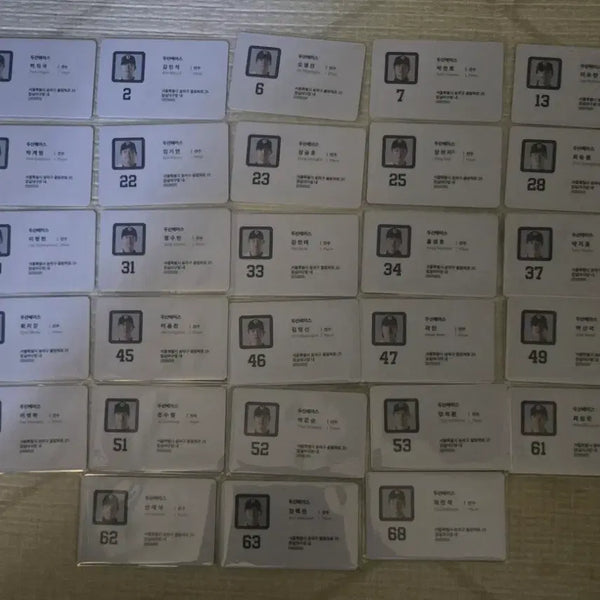 [BUNJANG] Doosan Bears 2026 Business Card Photocard Set / 두산베어스 2026 명함 포토카드 판매