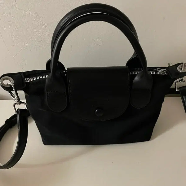 [BUNJANG] Longchamp Style Mini Bag - Black / 롱샴st 미니 블랙 + 이너백