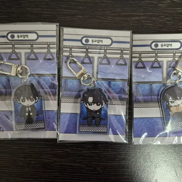 [BUNJANG] Omniscient Reader's Viewpoint Yoo Joonghyuk Kim Dokja Han Sooyoung Acrylic Keyring Set / 전독시 유중혁 김독자 한수영 동묘앞역 아크릴키링 전지적독자시점