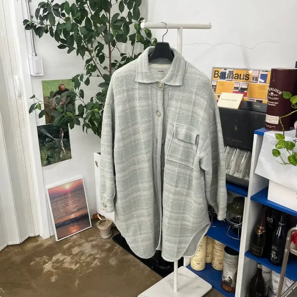 [BUNJANG] System Wool Knit Coat F / 시스템 울 니트코트 F
