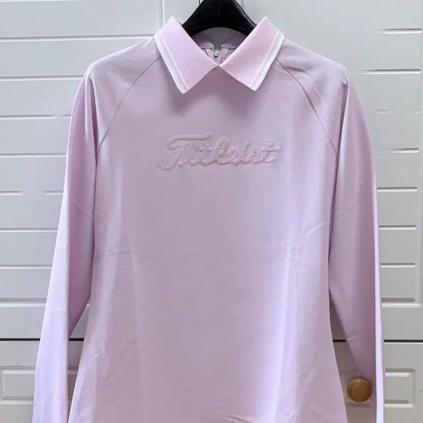 [BUNJANG] Titleist Women's Long Sleeve T-Shirt - Lavender/Pink (M) / [새상품] 타이틀리스트 여자 긴팔 티셔츠 M