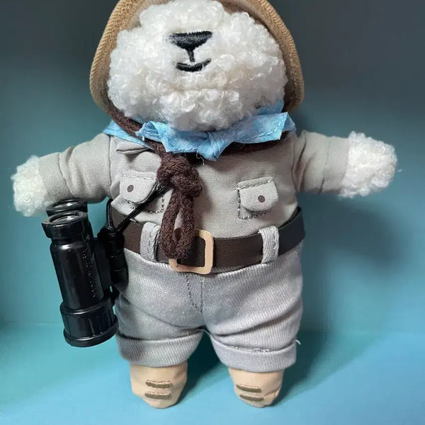 [BUNJANG] Shinsegae Fubila Safari Fub Doll Keychain / 신세계 푸빌라 인형 키링 (사파리푸)