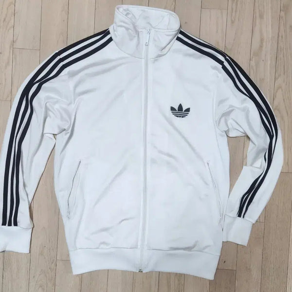 [BUNJANG] Adidas Firebird Track Jacket White/Black / 아디디스 파이어버드 져지 흰검