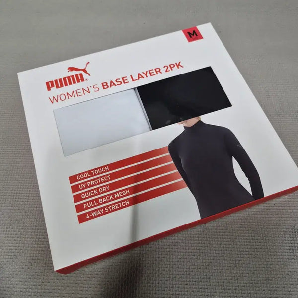 [BUNJANG] Puma Women's 2-Pack Base Layer Set / (새상품)푸마 여성 베이스레이어 (2매). 푸마 여성 쿨 이너웨어. 푸마