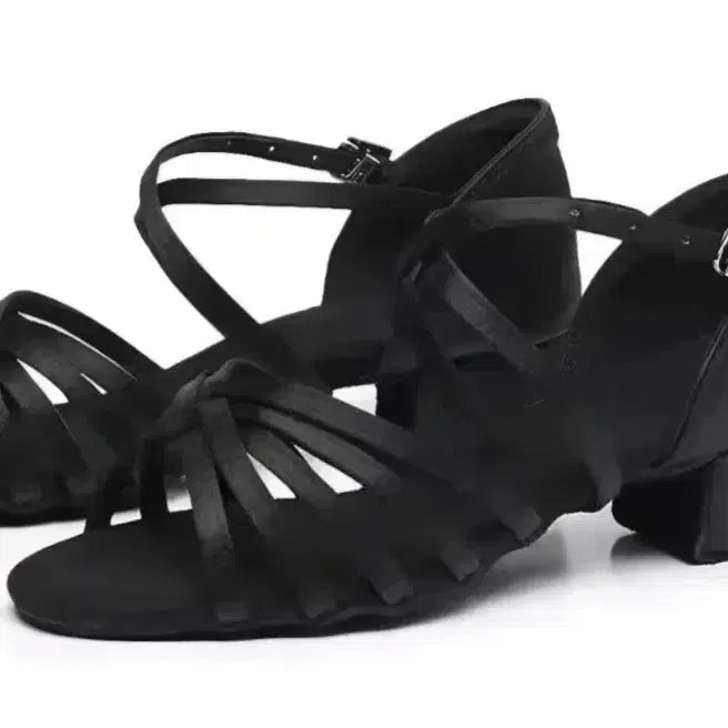 [BUNJANG] Dance Shoes, Black, 255mm, 3.5cm Heel / 새상품)댄스화 블랙-255mm