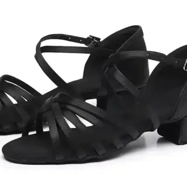 [BUNJANG] Dance Shoes, Black, 255mm, 3.5cm Heel / 새상품)댄스화 블랙-255mm