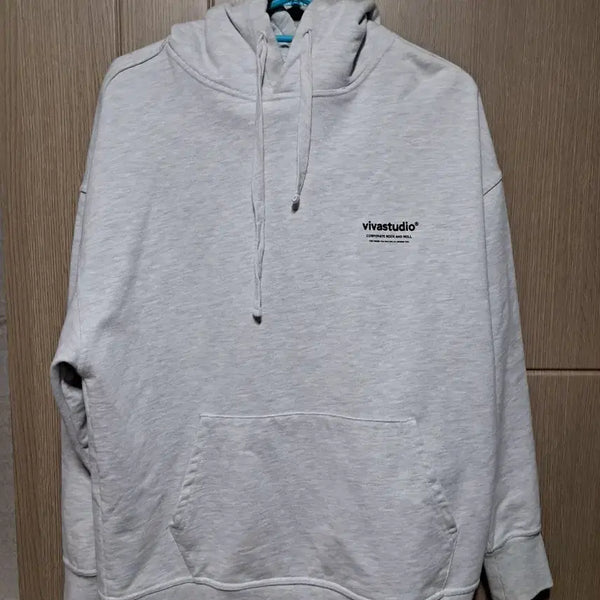 [BUNJANG] Vivastudio Melange Gray Hoodie L / [가격인하] 비바스튜디오 후드티 L (새상품)
