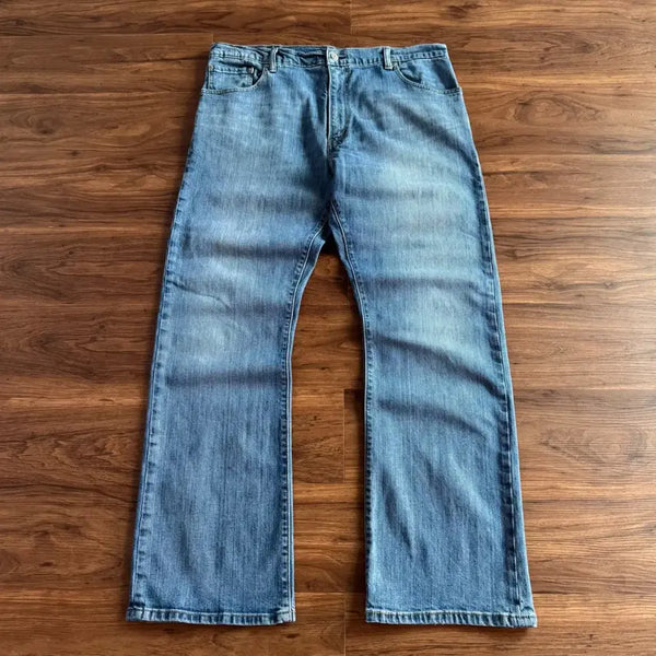 [BUNJANG] Levi's 517 Medium Blue Flare Jeans F133 / [36]리바이스 517 미디엄 블루 플레어진 F133
