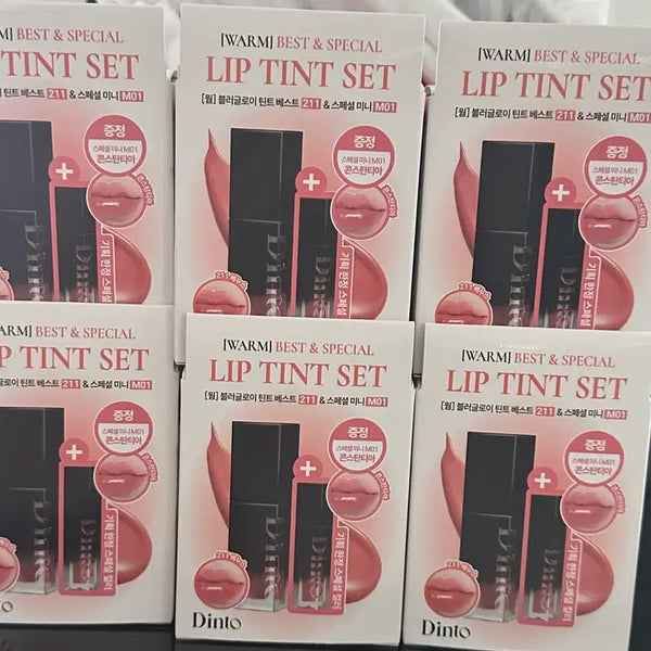 [BUNJANG] Dinto Blugloi Lip Tint Set (211 Venus & M01 Constantia) / 딘토 블러그로이 립틴트 211베누스 m01콘스탄티아 세트