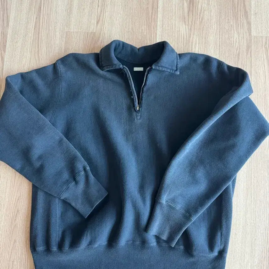 [BUNJANG] Apresse 25AW Half Zip-Up Sweatshirt Black Size 3 / 아프레쎄 25aw 하프집업 블랙 3사이즈