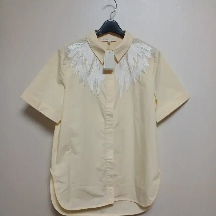[BUNJANG] Maje Embroidered Shirt Size 1 / 마쥬 자수 셔츠 1 새상품