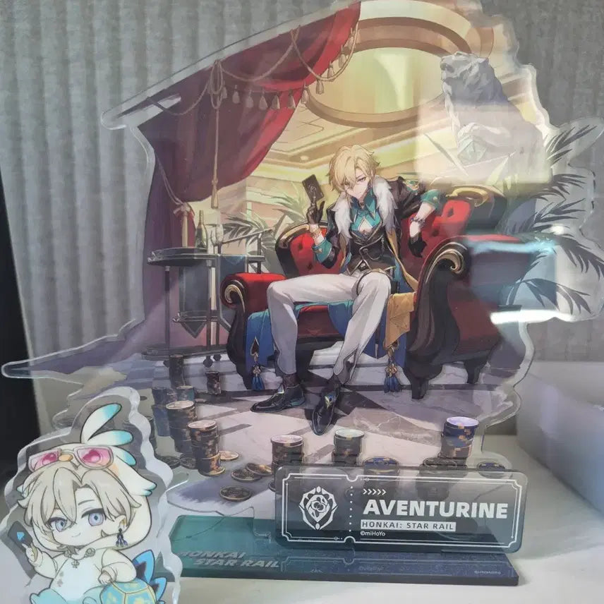 [BUNJANG] Genshin Impact Aventurine Acrylic Stand & Corotto Bundle Set / 어벤츄린 아크릴 & 코롯토 원가 이하 일괄 판매합니다