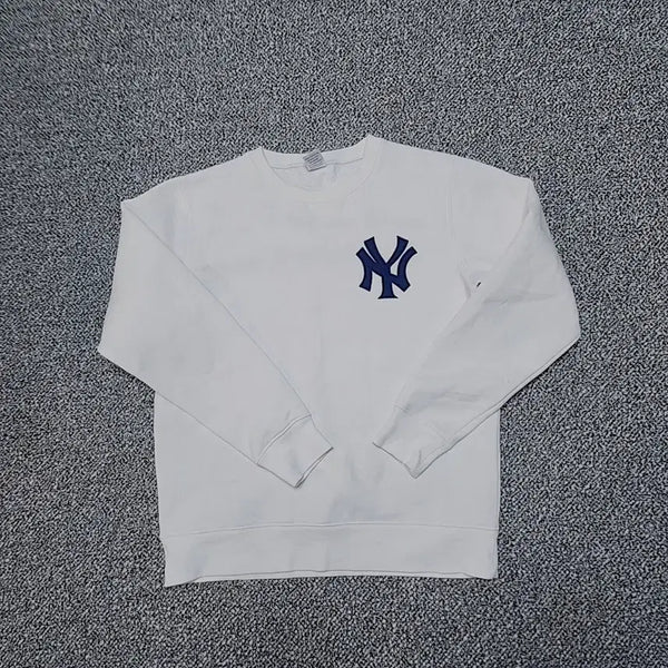 [BUNJANG] Majestic New York Yankees Fleece Sweatshirt / [M] 마제스틱 뉴욕 양키스 기모 맨투맨 (2599)