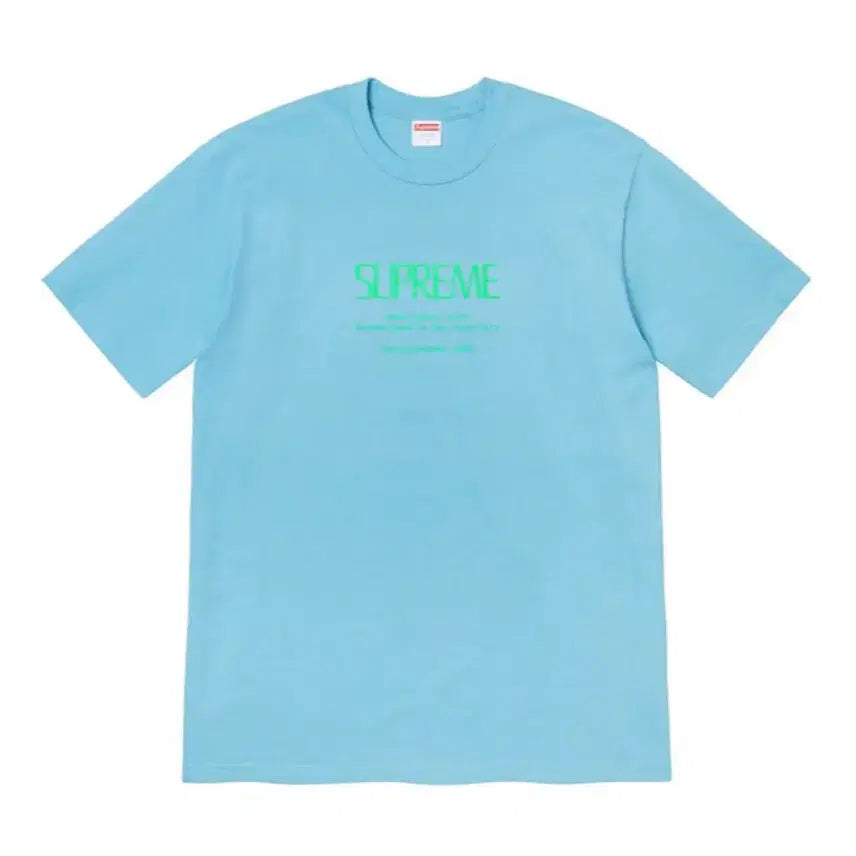 [BUNJANG] Supreme 20SS Anno Domini Tee Light Blue / (M)슈프림 20SS Anno Domini Tee 라이트블루