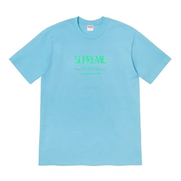 [BUNJANG] Supreme 20SS Anno Domini Tee Light Blue / (M)슈프림 20SS Anno Domini Tee 라이트블루