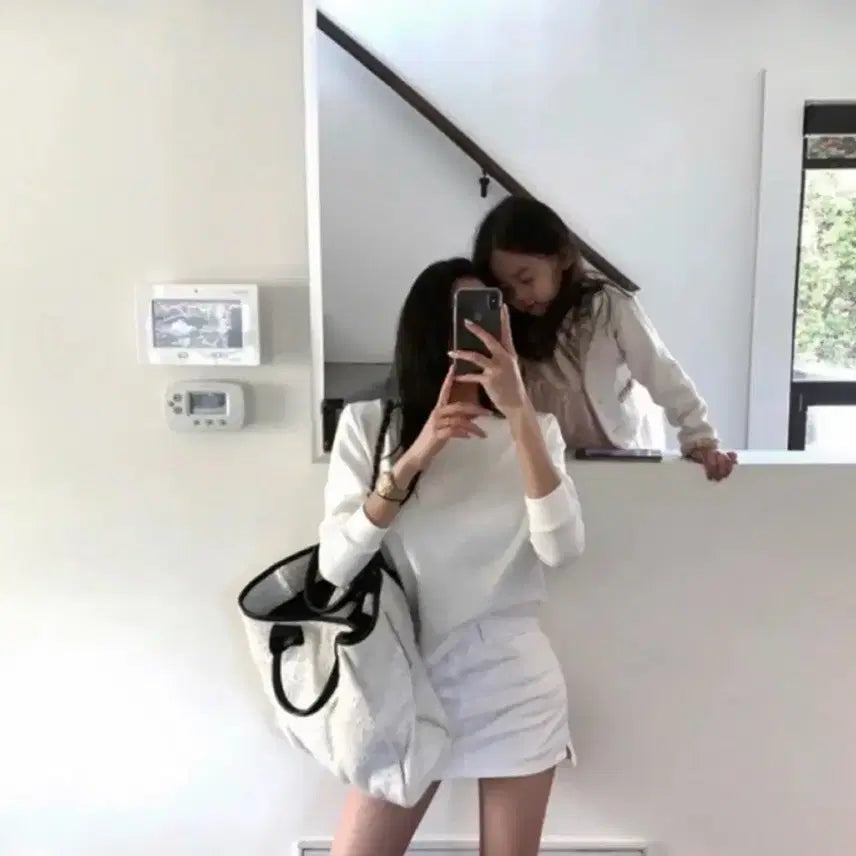 [BUNJANG] Gooze Basic Skirt Pants White L / 구즈 베이직 치마바지 화이트 L(m)