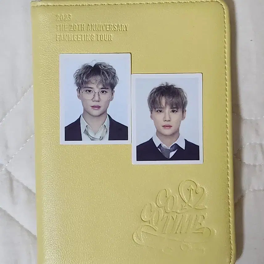 [BUNJANG] Kim Junsu Xia Junsu Cocotime Fan Meeting Passport Case & ID Photo Set / 김준수 시아준수 코코타임 팬미팅 여권케이스 증사