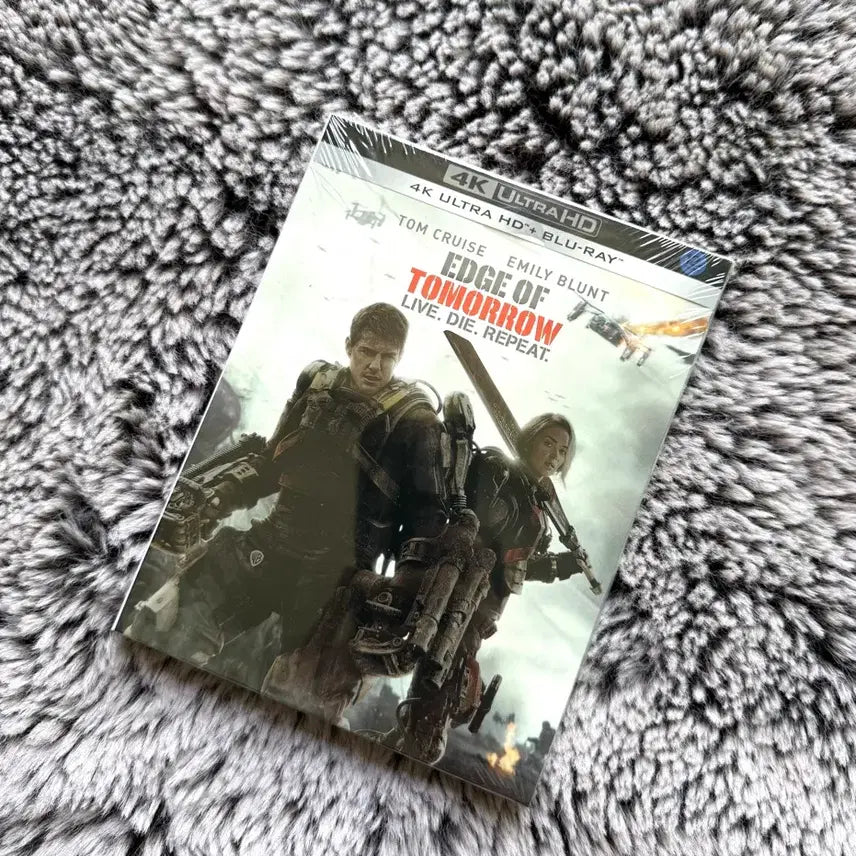 [BUNJANG] Edge of Tomorrow 4K + Blu-ray Limited Edition Slipcase (Unsealed) / 엣지 오브 투모로우 4K + BD 블루레이 미개봉