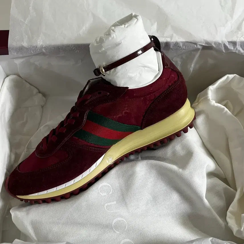 [BUNJANG] Gucci Remotion Sneakers Red / 구찌 리모션 스니커즈 레드 (새상품)